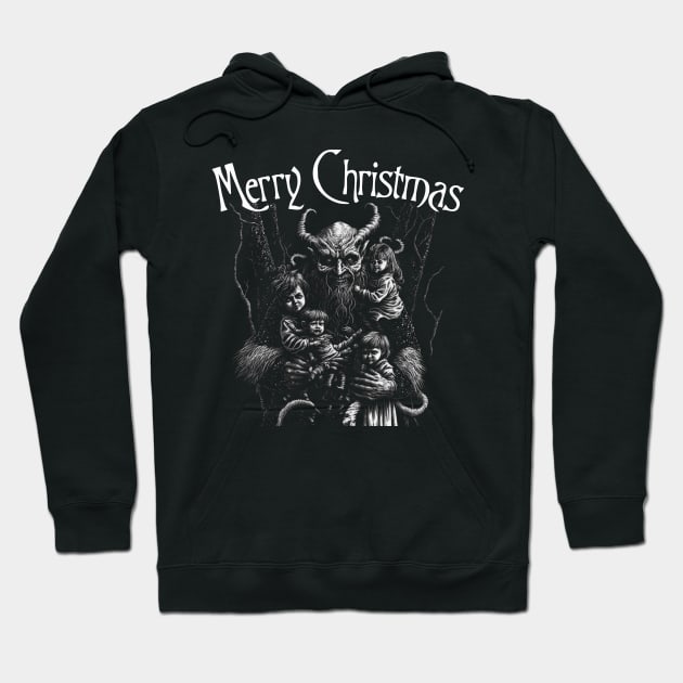 Krampus Christmas Hoodie by stuff101